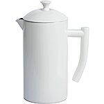 Frieling Double-Walled Stainless Steel French Press Coffee Maker, Snow White, 34 fl oz. $69.97