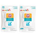 Munchkin® Arm &amp; Hammer Pacifier Wipes - Safely Cleans Baby and Toddler Essentials, 2 Pack, 72 Wipes $7.44