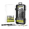 28-Piece Ryobi Black Oxide Impact Drill &amp;amp; Drive Drill Bit Set $2.5 YMMV