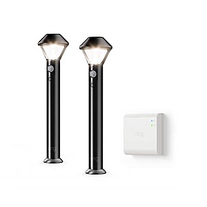 Select Home Depot Stores: 2-Pack Ring Smart 2W LED Outdoor Path Light w/ Bridge  (Pricing/Availability May Vary)