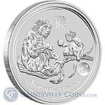 2016 1 oz Silver Monkey Lion Privy Australia Perth Mint Limited Mintage as low as: $6.99 over spot!