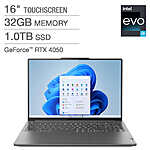 Lenovo Slim Pro 9i 16&quot; Touchscreen Intel Evo Platform Laptop - 13th Gen Intel Core i9-13905H - 3.2K - Mini LED (3200 x 2000) - Windows 11 $1599.99