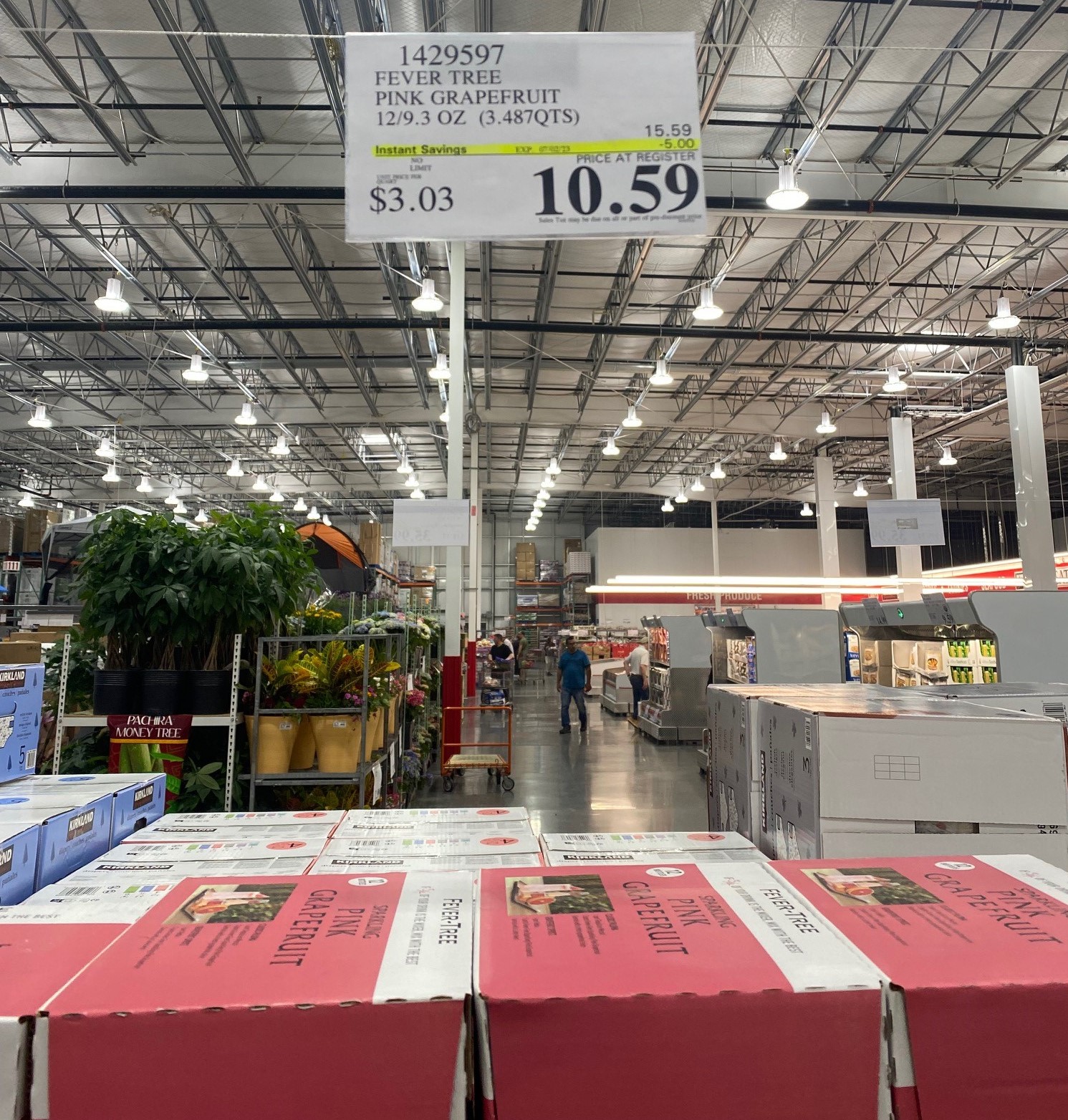 Fever Tree Grapefruit and Ginger Ale 12 pack, 9.3oz bottles 10.59 in