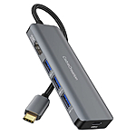 CableCreation 5-in-1 USB C Multiport Adapter $27.57