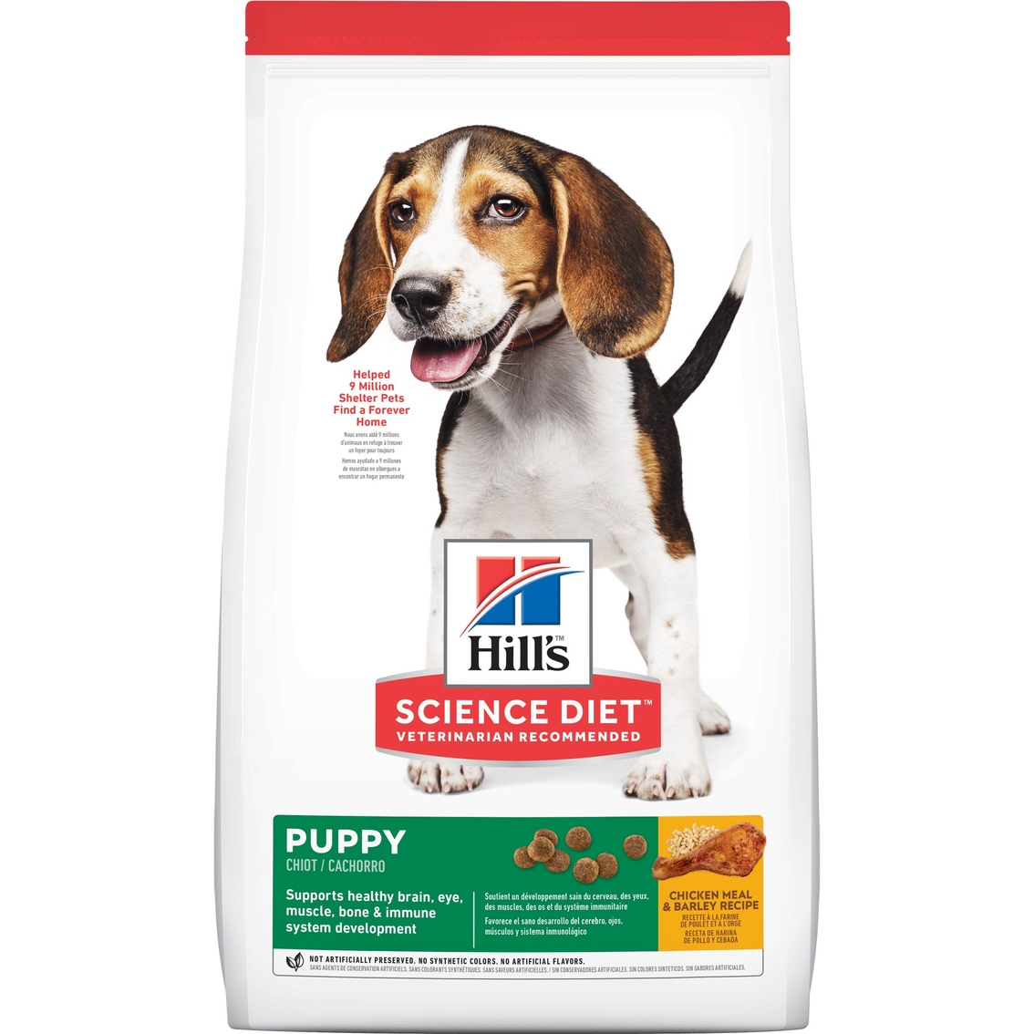 Military/Veterans: 25% off on Science Diet Puppy Healthy Development Dry Dog Food 4.5 lb ($12.82)