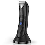 Kibiy Electric Groin Hair Trimmer for Men - Full Body Hair Trimmer, Waterproof Wet/Dry Use Safe Ball Shaver Groomer with 2 Replaceable Blades, USB Rechargeable $32.99 - $16.5