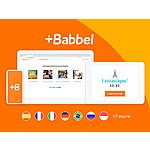 Babbel Language Learning: Lifetime Subscription (All 14 Languages) $95.40