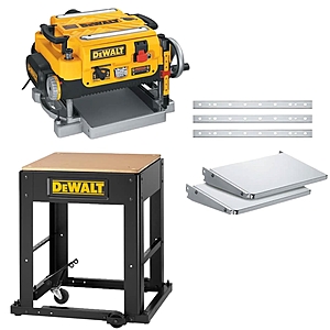 DEWALT Thickness Planer 13in 2 Speed 3 Knife with Mobile Stand - $699.99