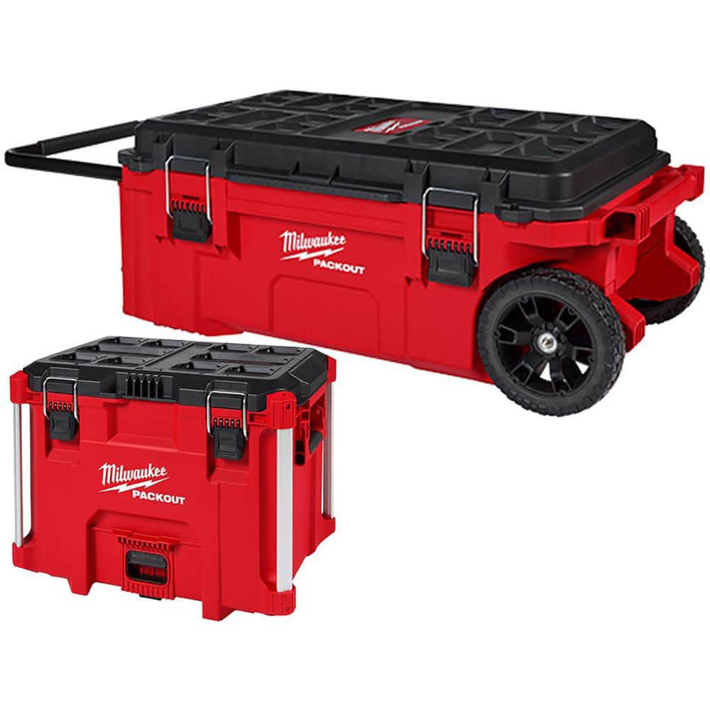Milwaukee Packout Tool Chest with XL Tool Box 48-22-8428-48-22-8429 - $229