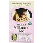 Earth Mama Angel Baby Organic Milkmaid Tea, 16 Teabags/Box (Pack of 6) $3.20 + Free Shipping for Amazon Prime Members