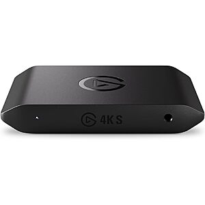Elgato 4K S Capture Card w/ 4K60 Capture, 1440p120 or 1080p240 Passthrough & HDR10 Support $139.99 + Free Shipping