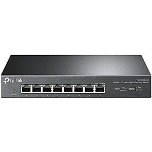 8-Port TP-Link 2.5 Gigabit Unmanaged Ethernet Switch + 10% Back w/ Prime Card $55 + Free S&H