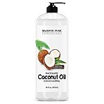 Limited-time deal: MAJESTIC PURE Fractionated Coconut Oil - Relaxing Massage Oil, Liquid Carrier Oil for Diluting Essential Oils - Skin, Lip, Body &amp; Hair Oil Moisturizer