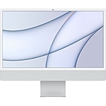 iMac 24&quot; with Retina 4.5K display All-In-One Apple M1 8GB Memory 512GB SSD w/Touch ID Silver MGPD3LL/A - $1050