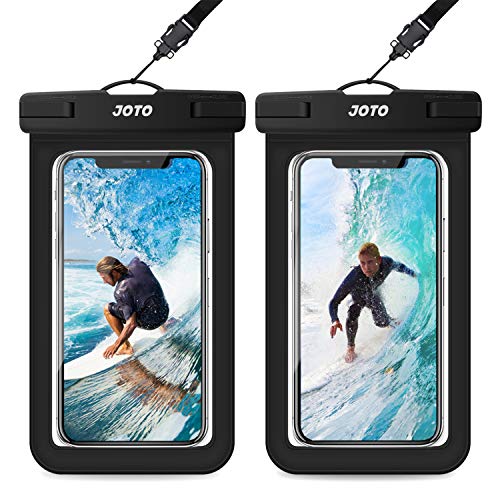 JOTO Waterproof Phone Pouch Universal Waterproof Case Dry Bag, 2 Pack for $5.99