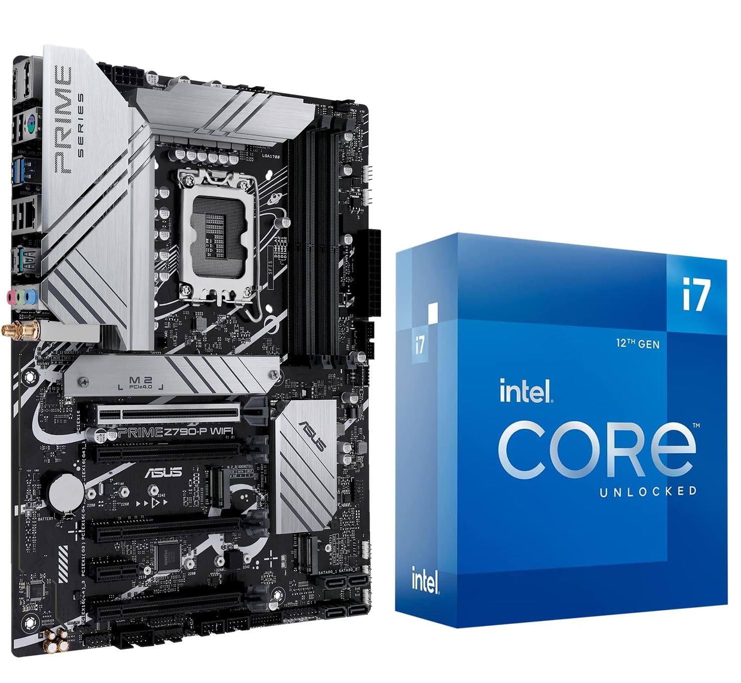 $399.99:  Intel i7-12700K cpu + ASUS Prime Z790-P WiFi DDR5 motherboard + Free Shipping