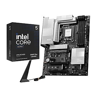 Intel Core Ultra 5 250KF Plus + MSI PRO Z890-P WIFI