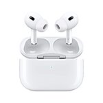 Apple AirPods Pro (2nd Generation) Wireless Earbuds, Up to 2X More Active Noise Cancelling, Adaptive Transparency, Personalized Spatial Audio, MagSafe Charging Case $199