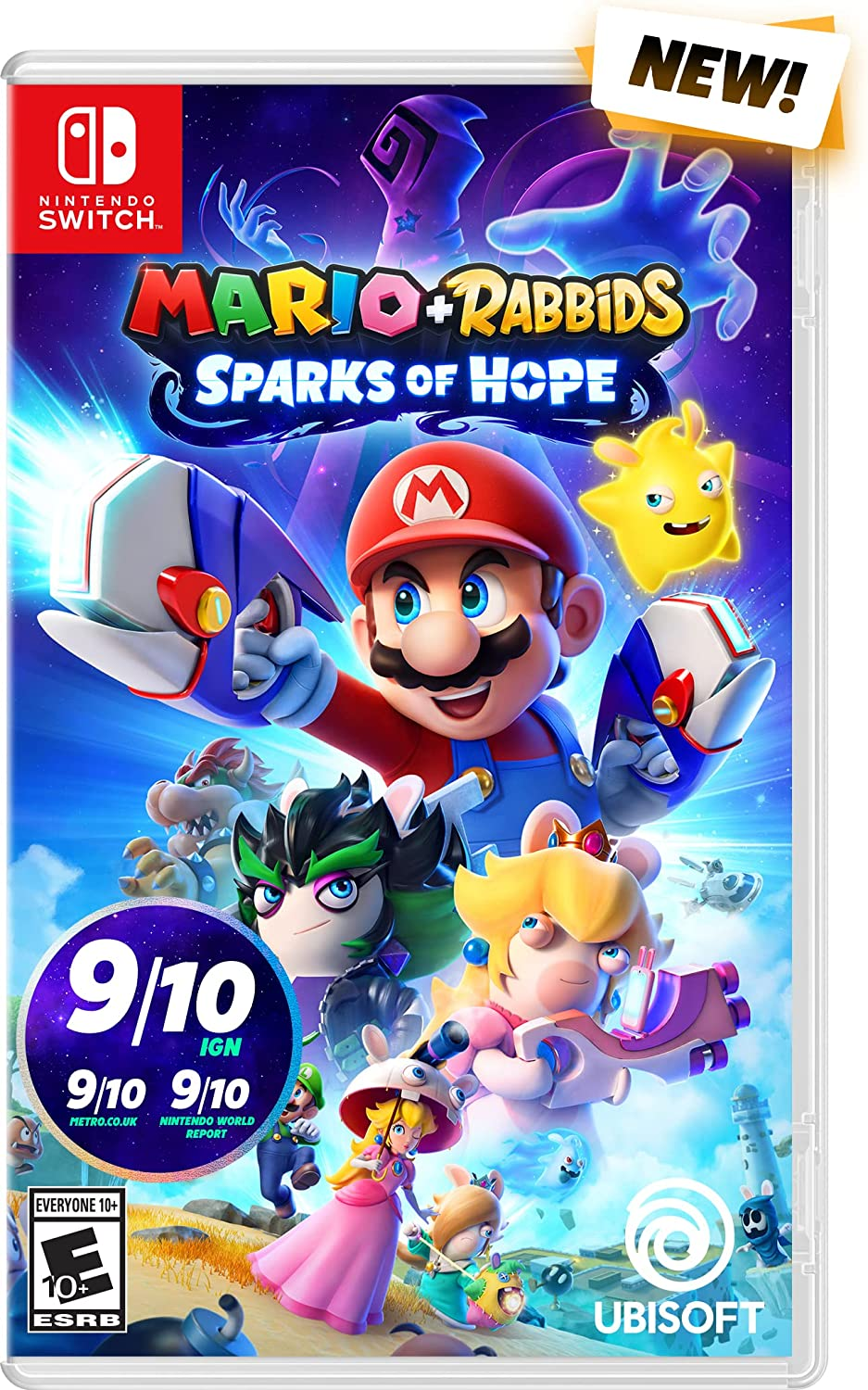 Amazon.com: Mario + Rabbids Sparks of Hope – Standard Edition : Ubisoft: Video Games $29.99