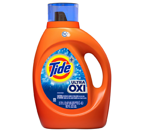 92-Oz Tide Liquid Laundry Detergent (Ultra Oxi or Free & Gentle) $8 + Free Store Pickup