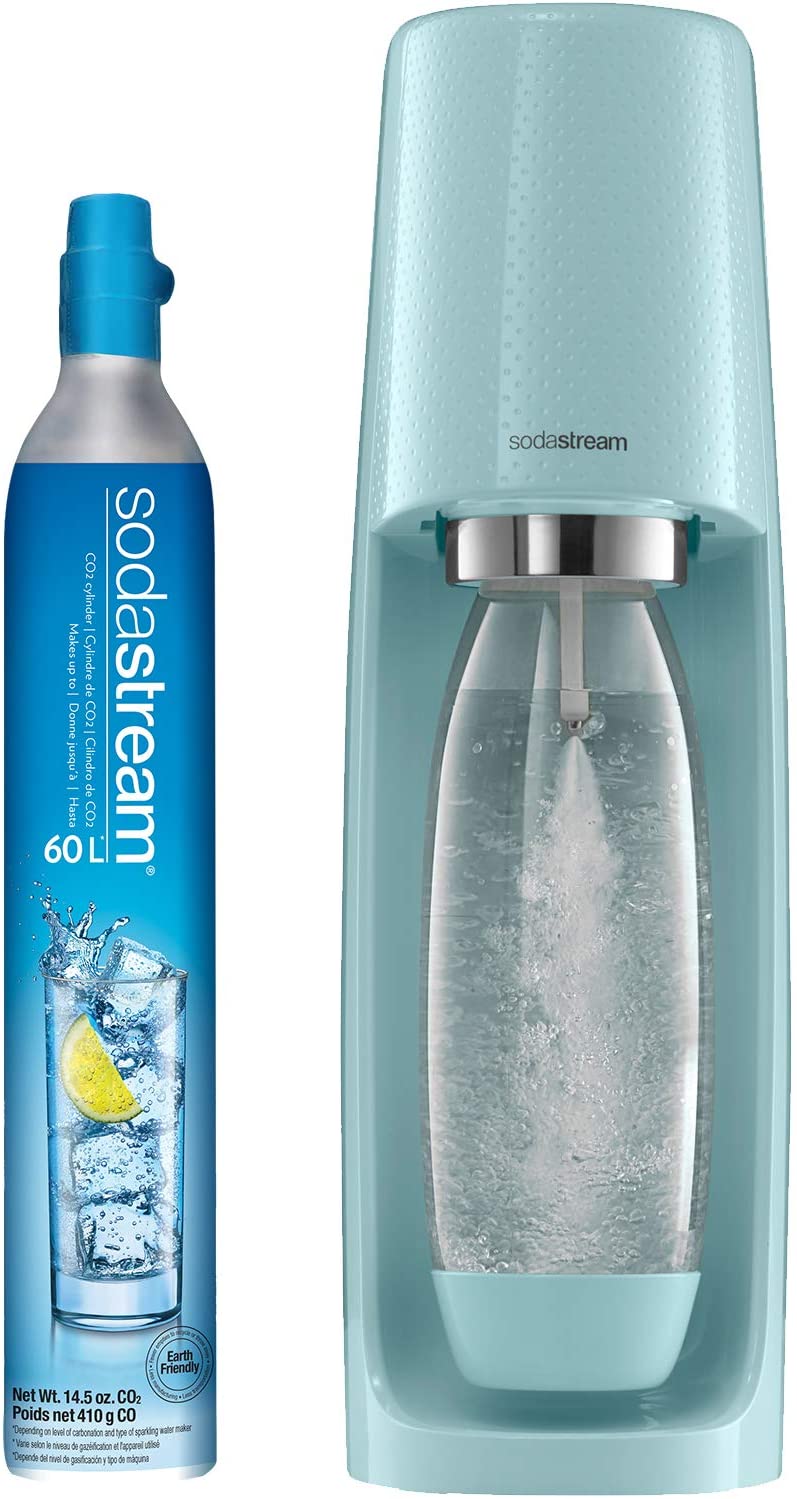 SodaStream Fizzi Starter Pack + Extra 1L Stainless Steel Carbonating Bottle $52 + Free Shipping