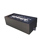 Better Homes & Gardens 14" Rectangle Gas Burning Tabletop Fire Pit (Black) $31