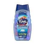 140-Count TUMS Smoothies Extra Strength Antacid Tablets (Berry Fusion) $6 w/ Subscribe &amp; Save
