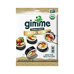 9-Sheets gimMe Organic Roasted Seaweed Sushi Nori $2.40 w/ Subscribe &amp; Save