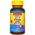40-Ct Nature Made Wellblends Back To Sleep Fast Dissolve Tablets w/ 1mg Melatonin $4.55 w/ Subscribe &amp; Save