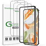 3-Pack amFilm Google Pixel 9/8/7/6/5 Tempered Glass Screen Protectors from $3
