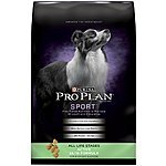 Purina Pro Plan Dry Dog Food: 37.5 lbs Active Sport (Chicken) $26.40 &amp; More w/ S&amp;S + Free S&amp;H