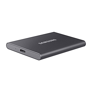 Samsung EPP/EDU Members: Samsung T7 4TB  Portable SSD USB 3.2 (Gray) $215.99