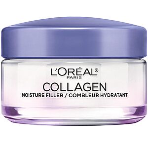 1.7-Oz L'Oreal Paris Collagen Moisture Filler Face Moisturizer $3.40 w/ Subscribe & Save