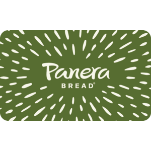 Panera Bread- 20% off giftcards
