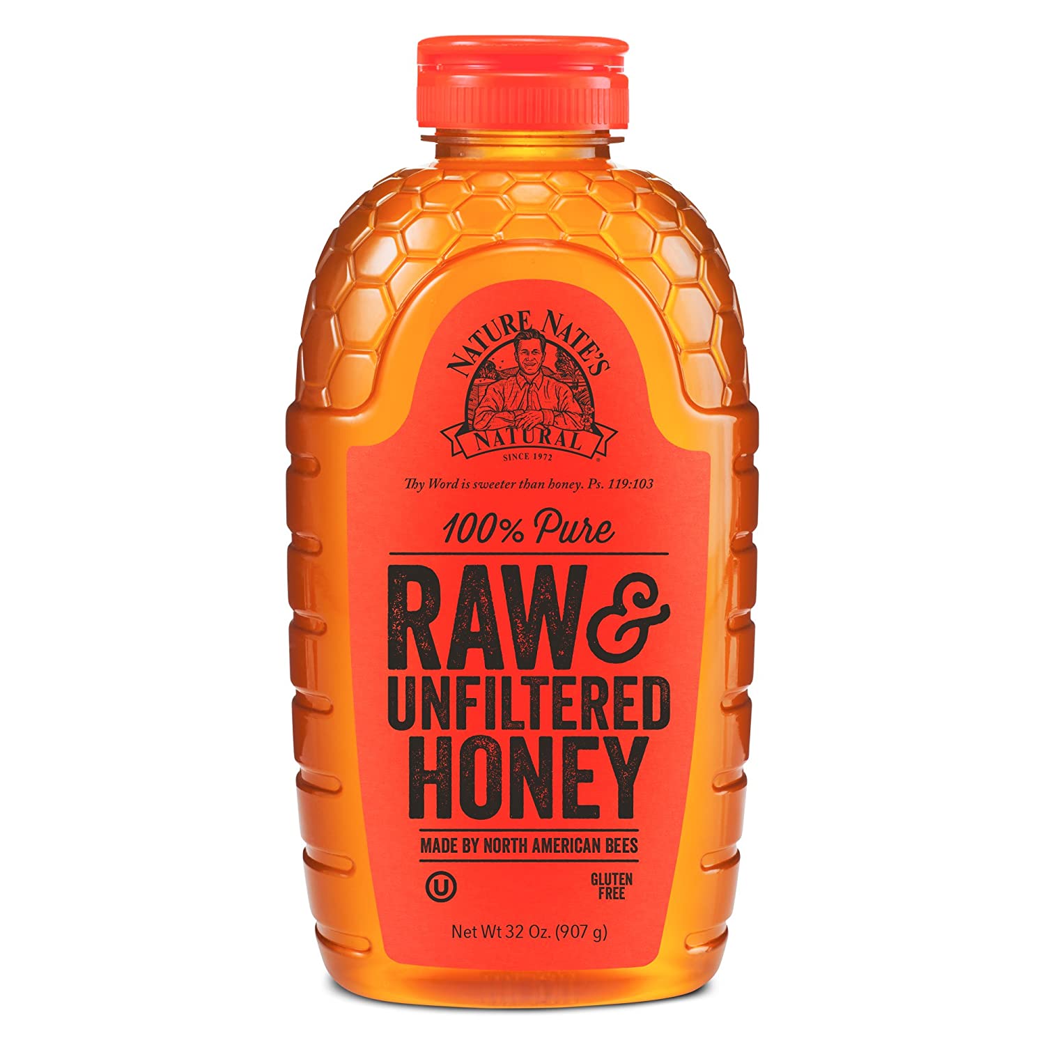 32oz Nature Nate S 100 Pure Raw Unfiltered Honey