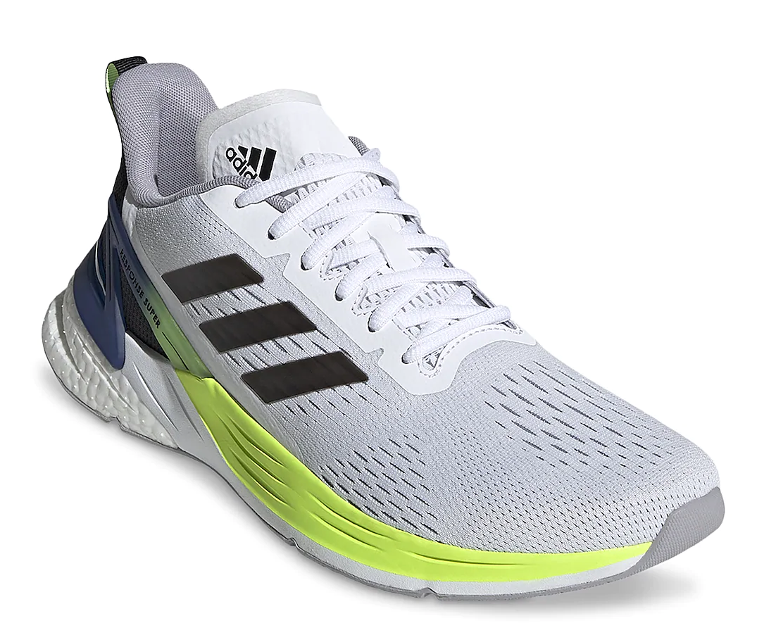 adidas white running shoes mens