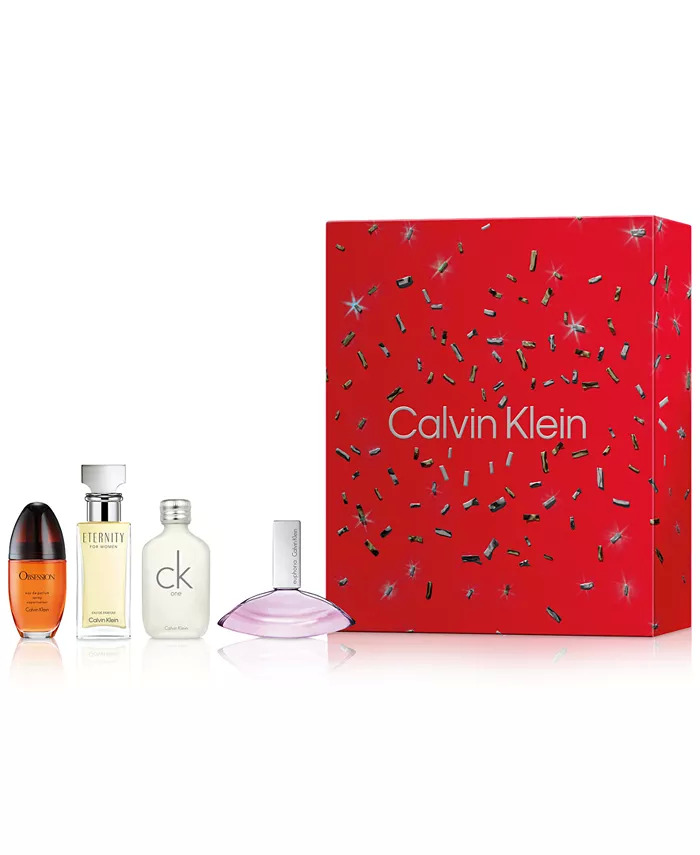 Calvin Klein 4-Pc. Multi-Line Fragrance Gift Set $104