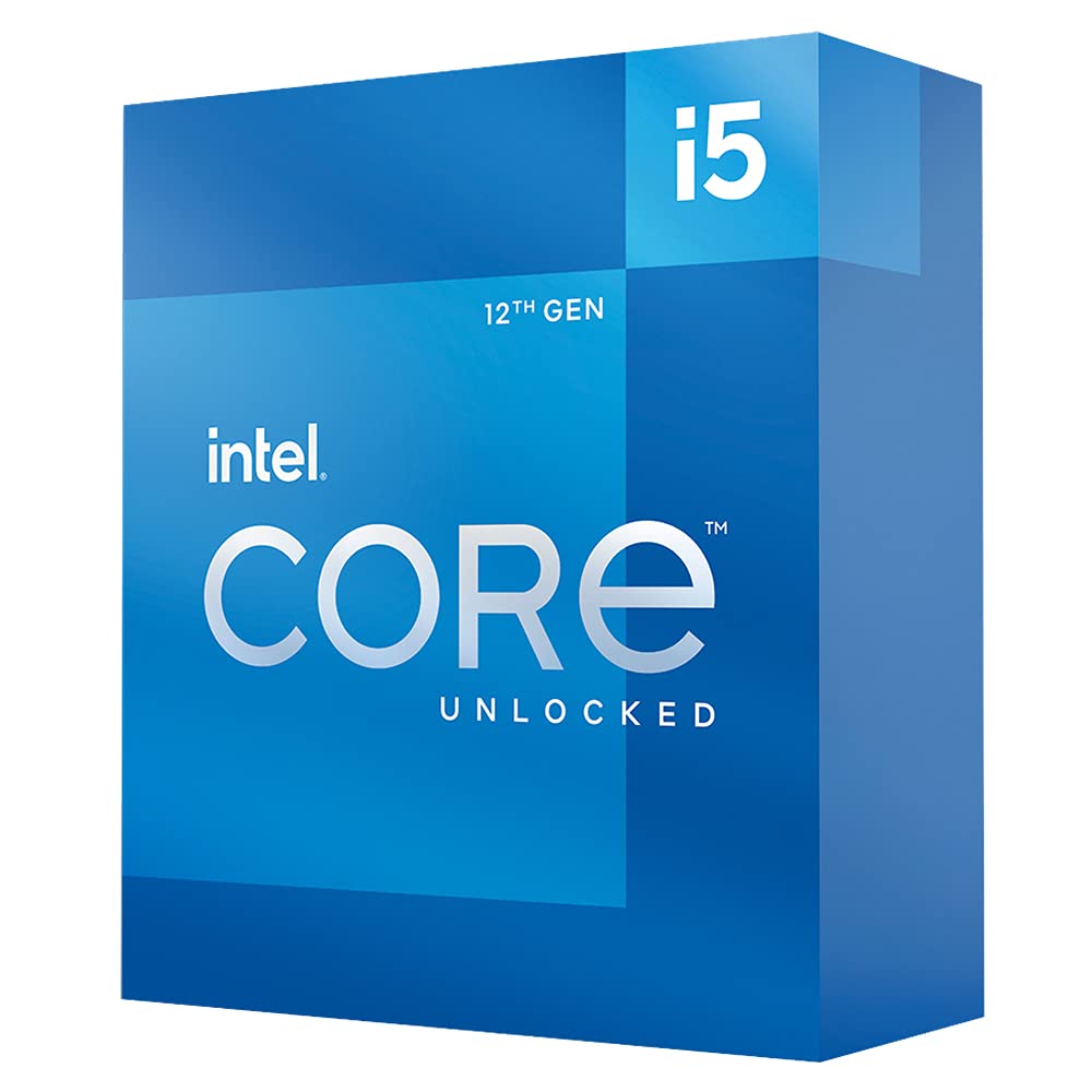 Intel Core i5-12600K Desktop Processor with Integrated Graphics and 10 (6P+4E) Cores up to 4.9 GHz Unlocked LGA1700 600 Series Chipset 125W $179.99