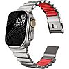 KADES Grade 2 Titanium Silicone Magnetic Band for Apple Watch Ultra (Various)