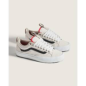 Vans Men's & Women's Skate Old Skool 36+ Shoes (Antique White/Black)