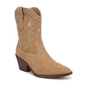 Sam & Libby Women's Flash Block Heel Western Ankle Boot (3 Colors) $19.97 + Free Pickup at Nordstrom Rack or Free Shipping on $89+