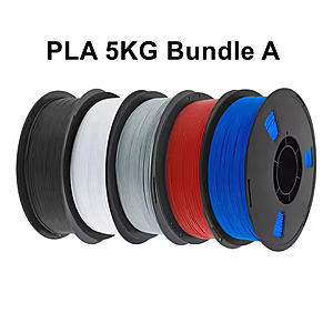 5-Pk 1-Kg Nexaforge 1.75mm 3D Printer Filament Multicolor Bundle (PLA or PETG) $38 + Free S&H