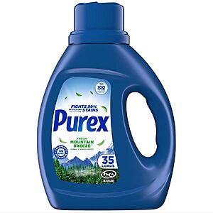 40-Oz Purex Laundry Detergent (Various) $2 & More + Free Pickup on $10+