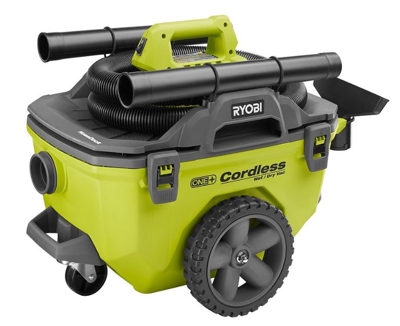 RYOBI ONE+ 18 Volt 6 Gallon Wet/Dry Vacuum $65 + $7 shipping $64.99