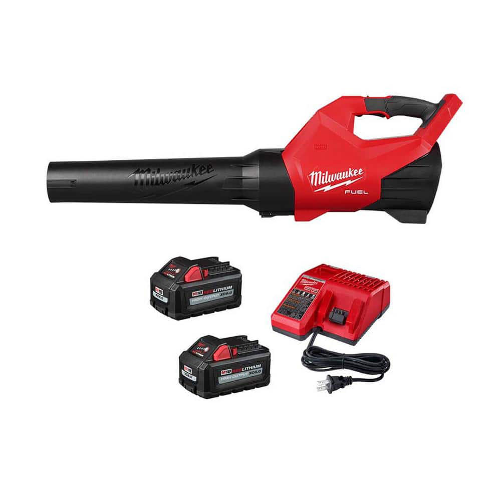 Milwaukee M18 FUEL 120 MPH 500 CFM 18V Brushless Cordless Handheld Blower w/Two 6.0 Ah Batteries, Charger 3017-20-48-59-1862S - $299