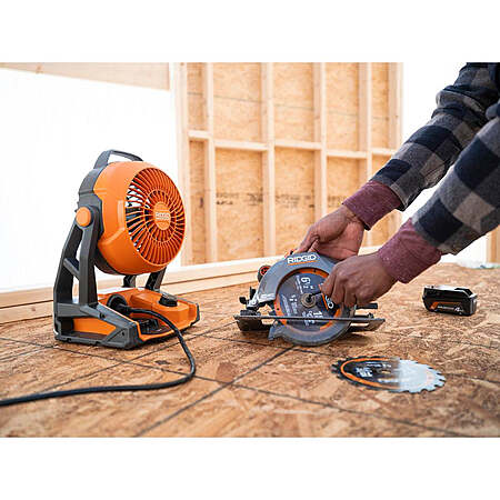 Ridgid 18V Hybrid Fan (Fan Only) Factory Blemished $37.99 + Free Shipping