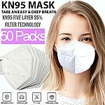 KN95 Protective 5 Layers Face Mask [50 PACK] BFE 95% PM2.5 on eBay for $14.99 w/free shipping