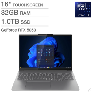 Lenovo IdeaPad Pro 5i 16" 2.8K OLED 120Hz, Core Ultra 9, 32GB RAM, RTX 5050 $1000 *Starts 11/27