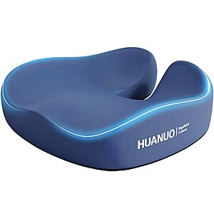 HUANUO Ergonomic Seat Cushion for Office Chair $14.99 + Free Shipping w/ Prime or on $35+