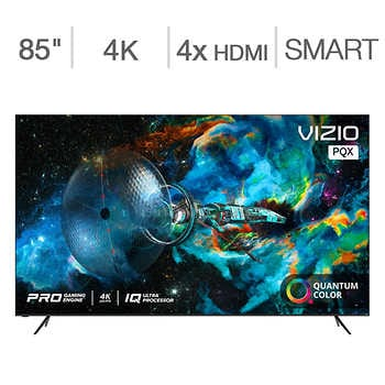 VIZIO 85" Class - PQX-Series - 4K Quantum LED LCD TV at costco $2479.99 + tax. $2479.99